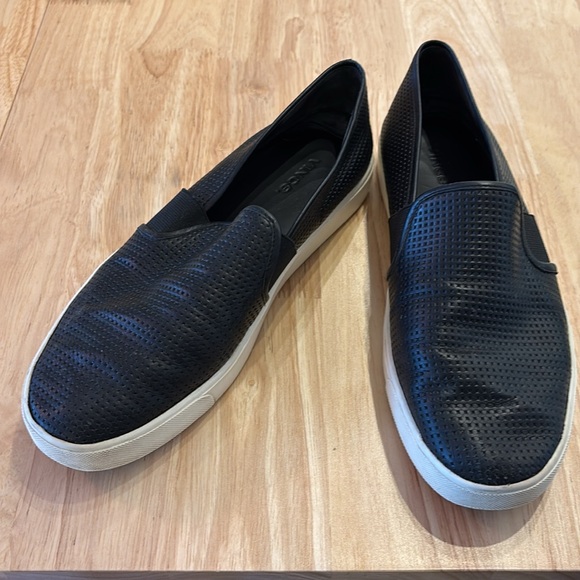 Vince Black Slip-On Sneakers - Picture 2 of 5